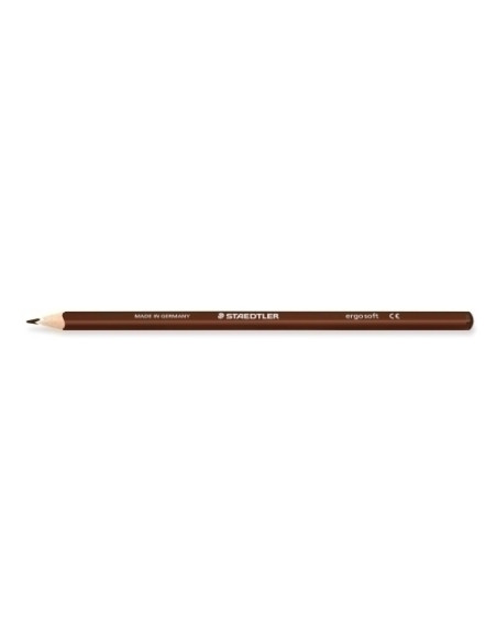 LAPICES de COLORES STAEDTLER 157 ERGOSOFT unicolor PARDO VAN DYCK