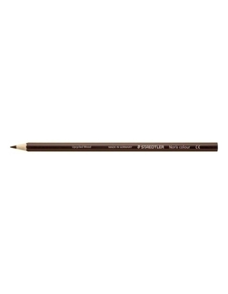 LAPICES de COLORES STAEDTLER 185 NORIS COLOUR WOPEX unicolor MARRON