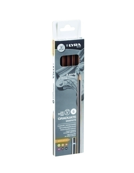 LAPIZ LYRA GRADUATE GRAPHITE ARTISTIC CAJA DE 6