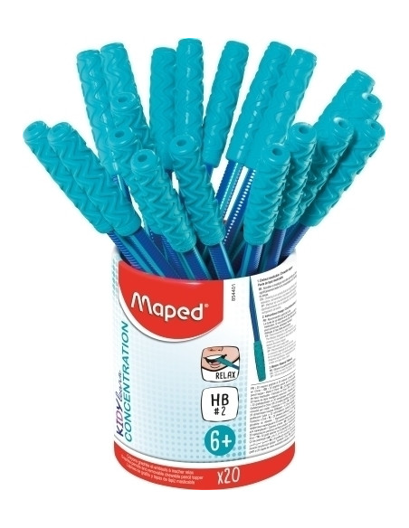 LAPIZ de GRAFITO MAPED KIDY LEARN CONCENTRACION - HB BOTE de 20