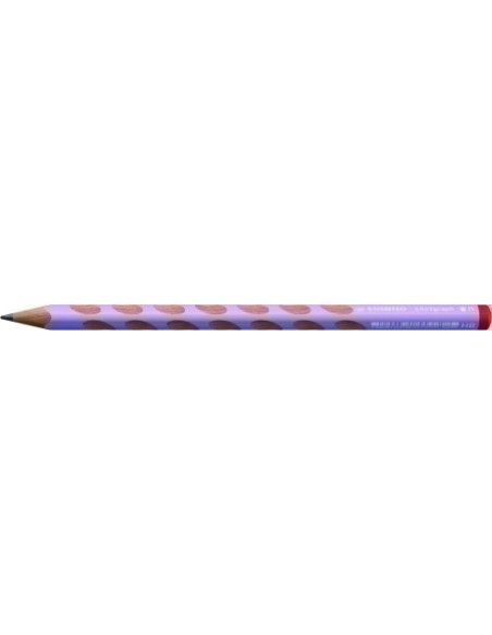 LAPIZ de GRAFITO STABILO EASY GRAPH PASTEL para DIESTROS LILA - HB