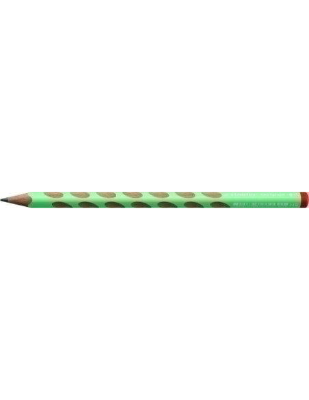 LAPIZ de GRAFITO STABILO EASY GRAPH PASTEL para DIESTROS VERDE - HB