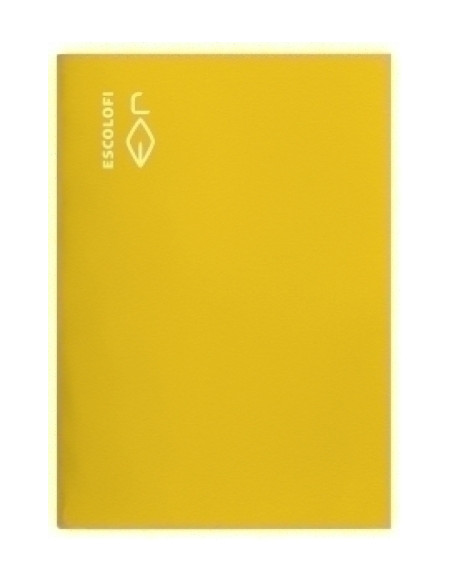 LIBRETA ESCOLOFI 4 50h MILIMETRADO 4x4x16 70g AMARILLO