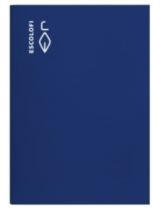 LIBRETA ESCOLOFI 4 50h MILIMETRADO 4x4x16 70g AZUL