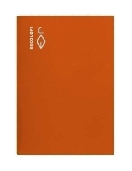 LIBRETA ESCOLOFI 4 50h MILIMETRADO 4x4x16 70g NARANJA
