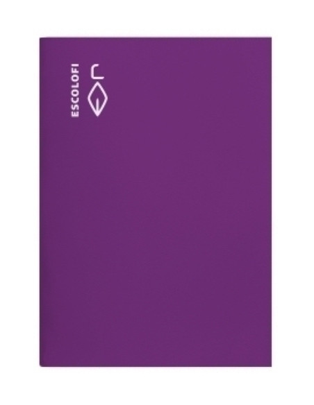 LIBRETA ESCOLOFI 4 50h MILIMETRADO 4x4x16 70g VIOLETA