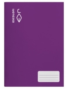 LIBRETA ESCOLOFI A4 32h MILIMETRADO 2x2x16 70g VIOLETA