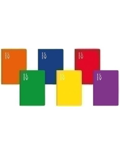 LIBRETA ESCOLOFI F 50h MILIMETRADO 2x8x4 70g NARANJA