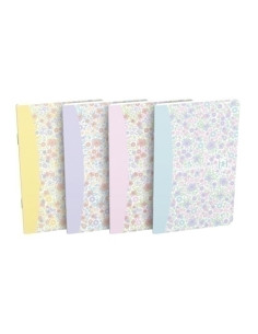 LIBRETA GRAPADA OXFORD FLORAL tapa BLANDA 90x140 30h HORIZ COLSUR4