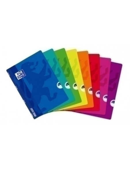 LIBRETA GRAPADA OXFORD SCHOOL OPENFLEX A4 48h SEYES COLSUR8