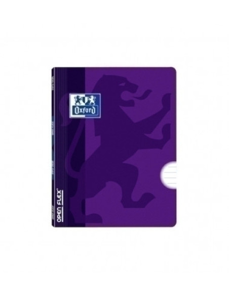 LIBRETA GRAPADA OXFORD SCHOOL OPENFLEX A5 48h 90g HORIZONTAL LILA