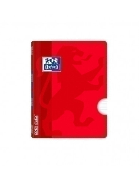 LIBRETA GRAPADA OXFORD SCHOOL OPENFLEX A5 48h MONTESSORI ROJO