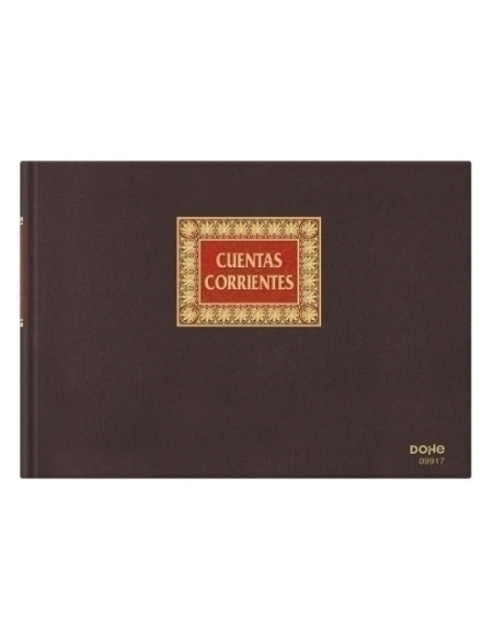 LIBRO CONTABILIDAD DOHE F APAISADO 100H CUENTAS CORRIENTES