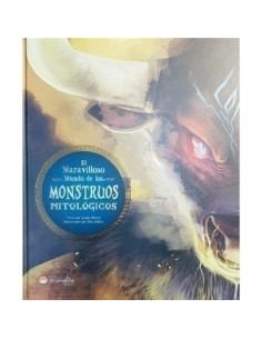 LIBRO ILUSTRADO MOON MANOLITO BOOKS MARAVILLOSO MUNDO DE LOS MONSTRUOS MITOLOGICOS 6 años