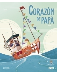 LIBRO ILUSTRADO SASSI MANOLITO BOOKS CORAZON DE PAPA 32 pag 5 años