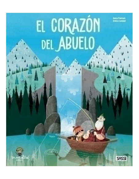 LIBRO ILUSTRADO SASSI MANOLITO BOOKS EL CORAZON DEL ABUELO 40 pag 5 años