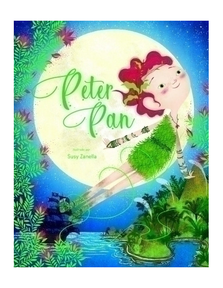 LIBRO ILUSTRADO SASSI MANOLITO BOOKS PETER PAN 40 pag 6 años