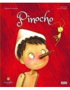 LIBRO ILUSTRADO SASSI MANOLITO BOOKS PINOCHO 32 pag 5 años