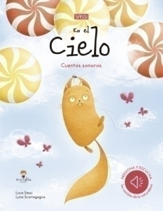 LIBRO MUSICAL SASSI MANOLITO BOOKS EN EL CIELO 18 pag 3 años