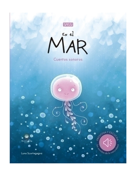 LIBRO MUSICAL SASSI MANOLITO BOOKS EN EL MAR 18 pag 3 años