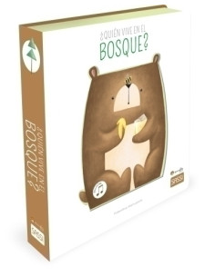 LIBRO MUSICAL SASSI MANOLITO BOOKS QUIEN VIVE EN EL BOSQUE 12 pag 2 años