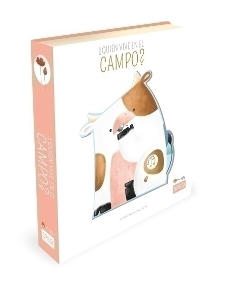 LIBRO MUSICAL SASSI MANOLITO BOOKS QUIEN VIVE EN EL CAMPO 12 pag 2 años