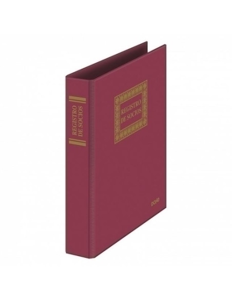 LIBRO REGISTRO SOCIO DOHE F 100H RECAMBIABLES