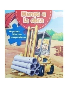 LIBRO ROMPECABEZAS THE NOVELTY BOOK MANOS A LA OBRA