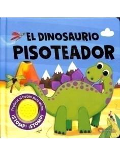 LIBRO SONORO IGLOO MANOLITO BOOKS EL DINOSAURIO PISOTEADOR