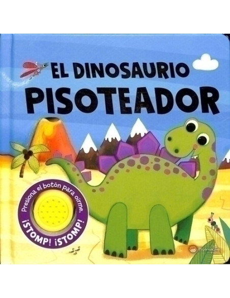 LIBRO SONORO IGLOO MANOLITO BOOKS EL DINOSAURIO PISOTEADOR