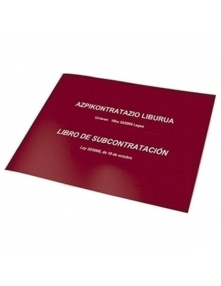 LIBRO SUBCONTRATACION DOHE NUEVO A4 APAISADO 10H EUSKERACASTELLANO