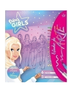LIBRO SUPER GIRLS ESTUDIO DE ARTE