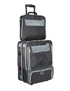 MALETA-TROLLEY para PORTATIL ESSELTE PREMIUM 49x20x40 GRIS 2 ruedas
