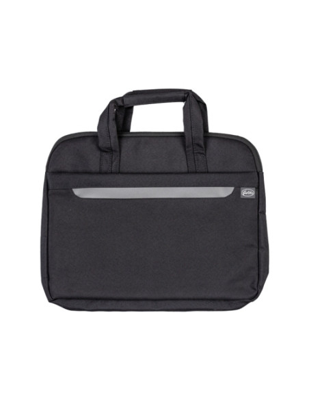 MALETIN FOROFIS POLIESTER A4 CON ASA Y CREMALLERA NEGRO