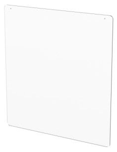 MAMPARA DE METACRILATO ANTICONTAGIO A2000 COLGANTE TECHO 85x75