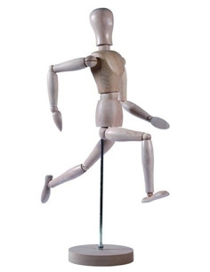 MANIQUI DE PINTURA ARTIST MADERA MASCULINO 20 cm