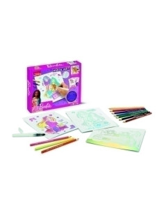 MAPED CREATIVE BARBIE AQUA ART 6 años 3 FOLIOS