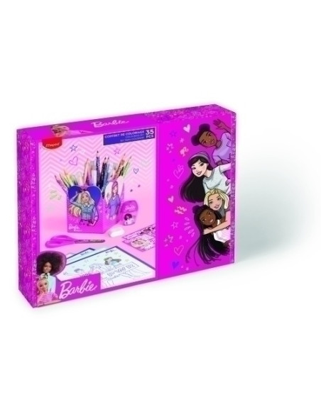 MAPED CREATIVE CAJA REGALO BARBIE 35 PZAS