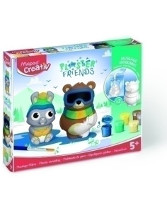 MAPED CREATIVE PLASTER FRIENDS YESO AMIGOS DEL INVIERNO