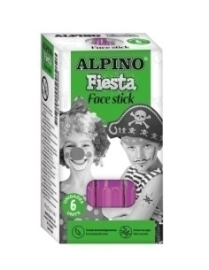 MAQUILLAJE ALPINO FIESTA FACE STICK BARRA de 5 gr VIOLETA