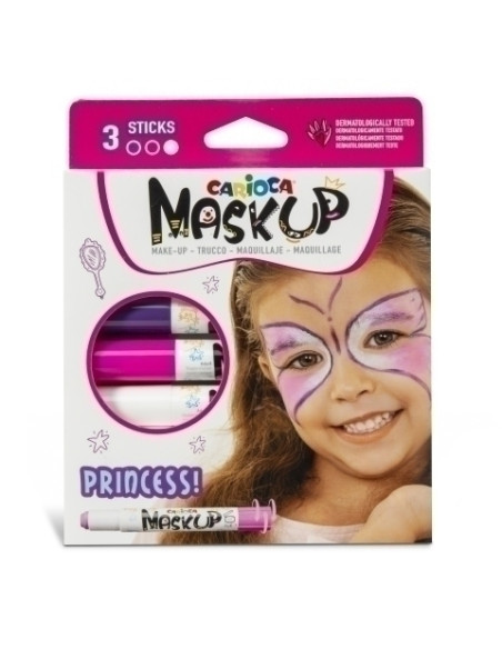 MAQUILLAJE CARIOCA BARRA PRINCESAS de 59 g CAJA de 3