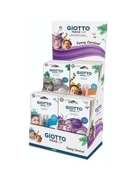MAQUILLAJE GIOTTO MAKE UP SURTIDO BLISTER de 3 EXPOSITOR DE 20