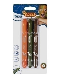 MAQUILLAJE JOVI BARRA TWIST MAKE de 610 g BOY BLISTER de 3