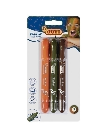 MAQUILLAJE JOVI BARRA TWIST MAKE de 610 g BOY BLISTER de 3