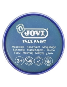 MAQUILLAJE JOVI CREMA FACE PAINT BOTE de 20 ml CAJA de 5 AZUL CLARO