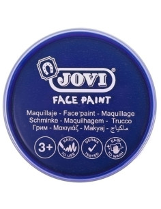 MAQUILLAJE JOVI CREMA FACE PAINT BOTE de 20 ml CAJA de 5 AZUL OSCURO
