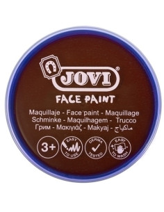 MAQUILLAJE JOVI CREMA FACE PAINT BOTE de 20 ml CAJA de 5 MARRON