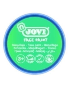 MAQUILLAJE JOVI CREMA FACE PAINT BOTE de 8 ml CAJA de 6 AZUL TURQUESA