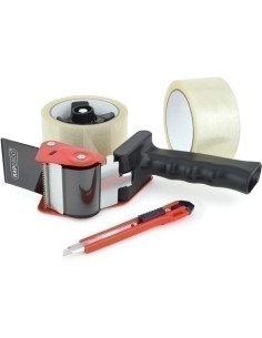 MAQUINA PRECINTAR RAPESCO 960 incluye 2 rollos transparentecuter