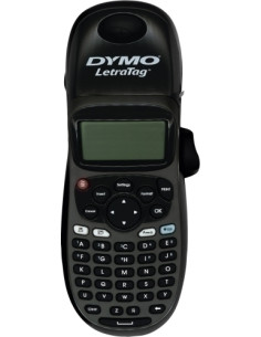 MAQUINA de ROTULAR DYMO ELECTRONICA LETRATAG LT100-H portable NEGRO